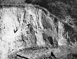 Excavations at the Lime Creek site, 1947