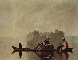 Fur Traders on the Mississippi