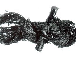 Charred roof material, circa 1325 CE, from archaeological dig at Crow Creek Massacre site, South Dakota