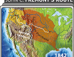 John C. Fremont's Route