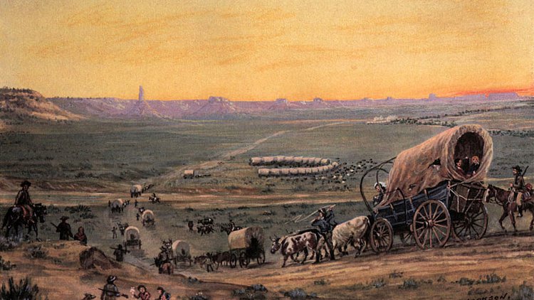 Approaching Chimney Rock by William Henry Jackson