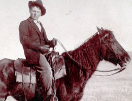 Rancher in Custer County, 1886