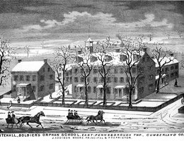 White Hall Orphan’s School; Cumberland County, PA, circa 1867