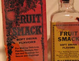 Fruit Smack, a liquid concentrate to be mixed with water