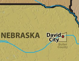 David City in Butler County, Nebraska
