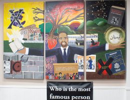 Mural at Malcolm X Memorial Foundation
