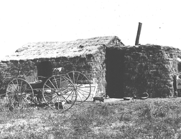 Sod House in late 1800's