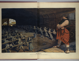 A 1909 cartoon in Puck Magazine opposing child labor