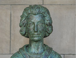 Bess Streeter Aldrich busto de Herman Albert Becker