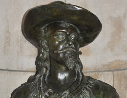 William Frederick Cody busto de Anton Friedrich Scholl