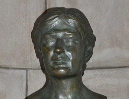 Willa Cather busto de Paul Swan